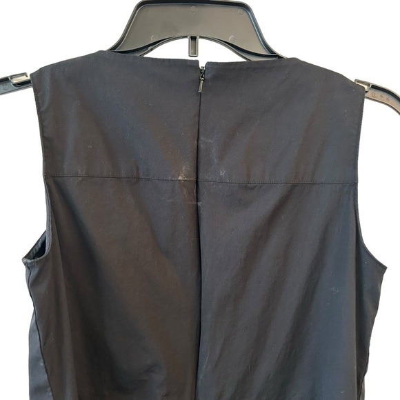 Brooks Brothers Black cinched waist dress 4 petite 🖤 old money, structured - Picture 4 of 11